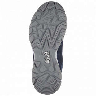 Полуботинки женские Jack Wolfskin Rock Hunter Low W dark sky