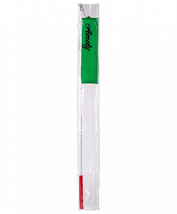 Лента для художественной гимнастики Amely 4 м с палочкой 46 см AGR-201 green
