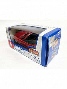 Машинка Bburago 1:43 Mercedes-Benz SLS AMG Roadster (18-30000/18-30241) red