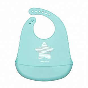 Слюнявчик Canpol babies Pastel С карманом 74/024_blu