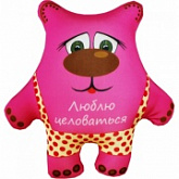 Мягкая игрушка Мнушки Медвежонок Люблю целоваться Аи08мед07