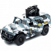 Игрушка Tehnopark Машина Технопарк ГАЗ Тигр ОМОН металлическая CT12-357-G3