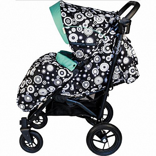 Коляска 2 в 1 BabyHit Drive 2 (Black-Green)