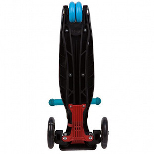 Самокат-кикборд Novatrack RainBow Подростковый Neon Цветной дизайн 120RAINBOW.GBL8