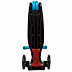 Самокат-кикборд Novatrack RainBow Подростковый Neon Цветной дизайн 120RAINBOW.GBL8