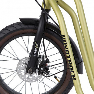 Самокат внедорожный Novatrack City Lin Gold 16/12" 16DSTAMPN1CL.GD8