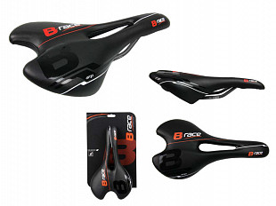 Седло B-RACE B-Argo 275х148мм black/red