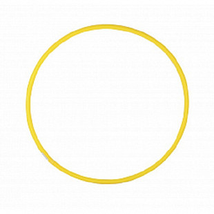 Обруч Alpha Caprice Утяжеленный d 60 см yellow