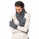 Шарф Jack Wolfskin Skyland Scarf dark grey 1907941-6320