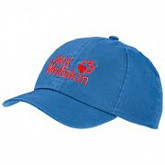 Бейсболка детская Jack Wolfskin Kids Baseball Cap wave blue 1901011-1255495