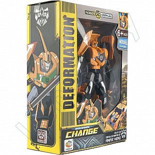 Робот-трансформер UniToys (611-28A) orange