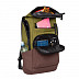 Рюкзак GRIZZLY RQ-909-1 olive/brown