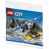 Конструктор LEGO City Полицейский гидросамолет 30359