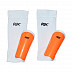 Футбольные щитки RGX RGX-8400 white/orange