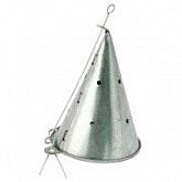 Кормушка металлическая конус самосброс 8409090