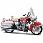 Масштабная модель мотоцикла Maisto 1:24 Harley-Davidson 1968 FLH Electra Glide (35094) red