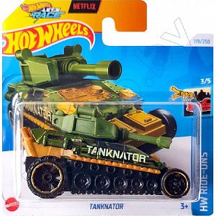 Машинка Hot Wheels Базовой коллекции Tanknator 119/250 (5785 HTC39) mainline 2024