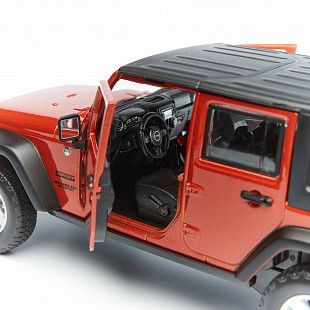 Машинка Maisto 1:24 Jeep Wrangler (31268) met orange