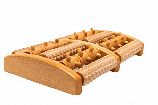 Массажер деревянный роликовый Bradex Back/foot massager KZ 0485