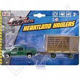 Машинка Maisto Fresh Metal Heartland Haulers 2014 Chevrolet Silverado 1500 Z71 (12328) green