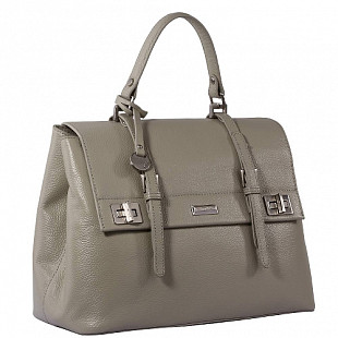 Женская сумка из кожи Pola 9046 grey