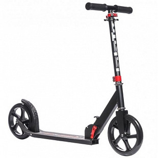 Самокат Bibitu Sollo SKL-037 + 5 см-BK black