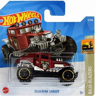 Машинка Hot Wheels Базовой коллекции Baja Bone Shaker 3/250 (5785 HCV09) mainline 2022