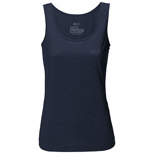 Майка женская Jack Wolfskin Crosstrail Top Women midnight blue
