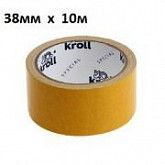 Клейкая лента двусторонняя полипропиленовая PP Kroll Special 38х10