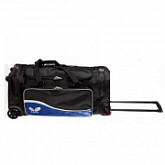 На картинке изображен Сумка спортивная с колесами Butterfly Linestream 70 см blue Сумка спортивная с колесами Butterfly Linestream 70 см blue