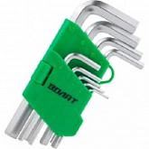 Набор ключей Волат 1,5-1 см 9 штук 11015-09