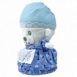 Плюшевый Мишка в ароматном кексе Premium Toys ягодная панна-котта (1610033) white