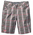 Шорты женские Jack Wolfskin Plaid Shorts Women brown