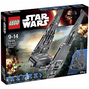 Конструктор LEGO Командный шаттл Кайло Рена 75104