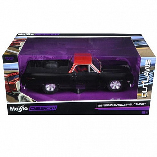 Масштабная модель автомобиля Maisto 1:24  Шевроле Эль Камино (1965) (32517) black