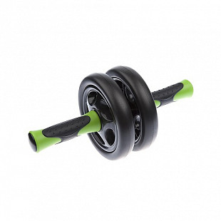 Ролик для пресса Mad Wave 2-колесный black/green