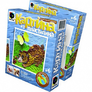 Творческий набор Fantazer 67763 Картина из пластилина «Мишка-лакомка» 447006