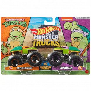 Набор машин Hot Wheels Монстр Трак Взаимное уничтожение (FYJ64 GTJ53)