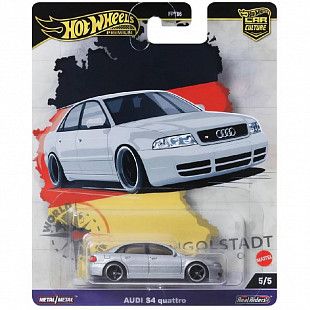 Машинка Hot Wheels Premium Audi S4 Quattro (FPY86 HRV81)