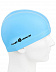 Шапочка для бассейна (плавания) взрослая Mad Wave PUT Coated голубая Шапочка для бассейна (плавания) взрослая Mad Wave PUT Coated голубая