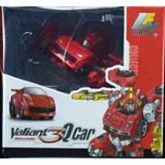 Трансформер Lubo Valiant Q Car J8028 red