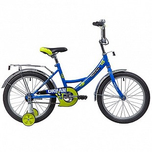 Велосипед Novatrack Urban 18" (2019) Blue/Green 183URBAN.BL9