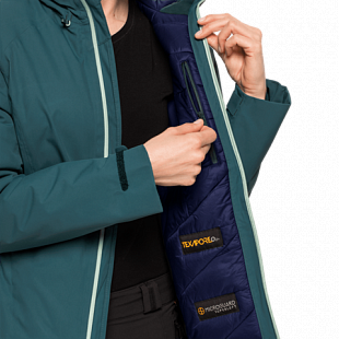Куртка женская Jack Wolfskin Argon Storm Jacket W dark jade
