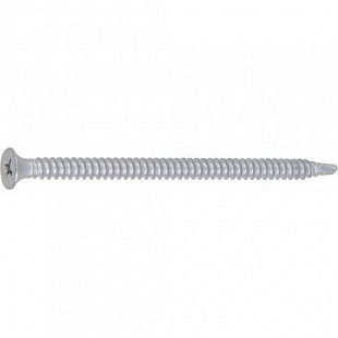 Шуруп 4,8х5 см по металлу, керам. покр., со сверлом, PH2 (200штук) SMC2-57549-200