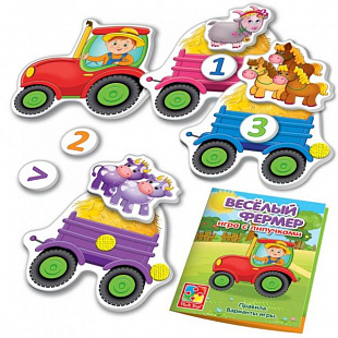 Игра настольная Vladi Toys Веселый фермер VT1310-01