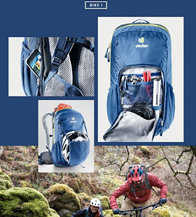 Велорюкзак Deuter Bike I 18 SL midnight