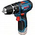 Аккумуляторная ударная дрель-шуруповерт Bosch GSB 12V-15 06019B6901