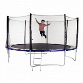 Батут FunFit 490 см с сеткой и лестницей