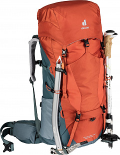 Рюкзак Deuter Aircontact Lite 60+10 SL 3340621-5212 paprika/teal (2021)
