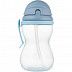 Поильник Canpol babies спортивный со складывающейся трубочкой 12м+ 370 мл (56/113_blu2) blue